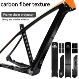 ENLEE Bicycle Frame Protection Sticker MTB Removable Bike Down Tube Anti-Scratch Sticker Tape Protector Cycling Accessories