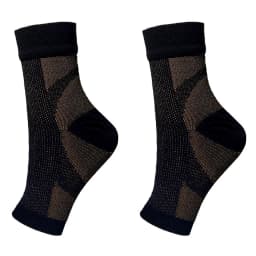 1Pair Plantar Fasciitis Socks Sleeves,30-40mmHg Compression Socks for Ankle Support,Injury Recovery, Eases Swelling Women Men