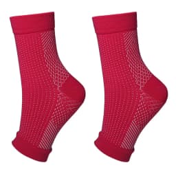 1Pair Plantar Fasciitis Socks Sleeves,30-40mmHg Compression Socks for Ankle Support,Injury Recovery, Eases Swelling Women Men