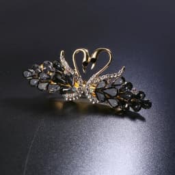 Sparkly Diamond Swan Barrettes Stylish Barrette Hair Clip Hair Clip Hair Clip Pony Tail Clip Head Top Clip