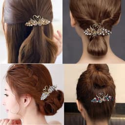 Sparkly Diamond Swan Barrettes Stylish Barrette Hair Clip Hair Clip Hair Clip Pony Tail Clip Head Top Clip