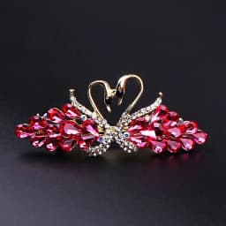 Sparkly Diamond Swan Barrettes Stylish Barrette Hair Clip Hair Clip Hair Clip Pony Tail Clip Head Top Clip