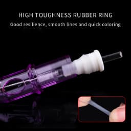 YILONG 10Pcs Disposable Tattoo Cartridges Needle RL Round Liner Shader Tattoo Needle For Tattooing Machine Supply