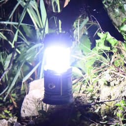 Solar Multifunctional Handheld Camping Lamp Tent Lamp LED Portable Flashlight Portable Waterproof Emergency Powered Work Light
