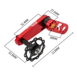 MUQZI Folding Bike Chain Tensioner Bicycle Single Speed Chain Guide