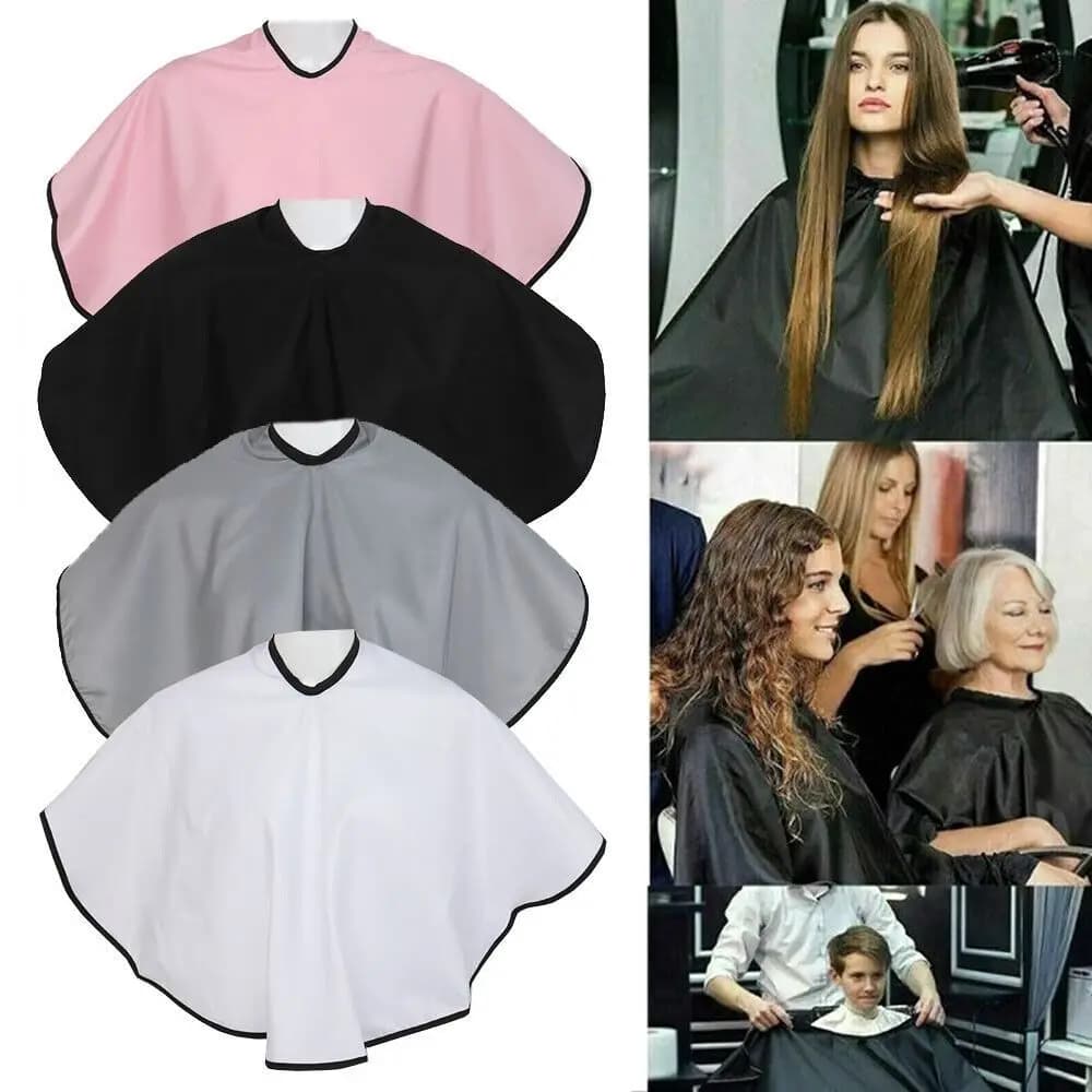 Anti-static Hair Cutting Cape Hot Reusable Waterproof Dyed hair shawl Salon Tool Hairdressing Cloth