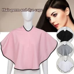 Anti-static Hair Cutting Cape Hot Reusable Waterproof Dyed hair shawl Salon Tool Hairdressing Cloth