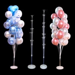 70/130/160cm Birthday Balloon Stand Kit Balloon Stand With Base And Pole For Wedding Birthday Party Decoration Baby Shower