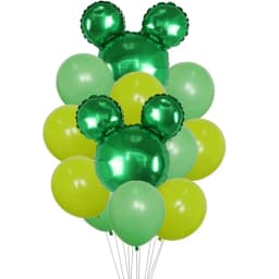 1set Pink Blue Head Foil Balloons Wedding Birthday Theme Party Decoration Air Globos Supplies Kids Favor Gifts Ball