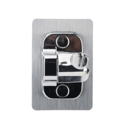 1pc Shower Head Holder Adjustable Wall Mounted Shower Holder Self-Adhesive Showerhead Handheld Bracket Bathroom Accessories
