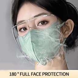 1/3 Pcs Full Face High-definition Transparent Anti Fog Anti Splash Protective Mask High Transparency Goggles Nail Art Tool