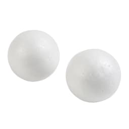 10pcs Party Wedding Decoration Modeling Craft Solid Foam Ball Polystyrene Balls Round Tree White 50mm-100mm