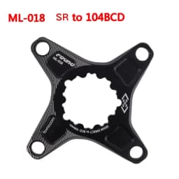 FOVNO Chainring Adapter 3bolt for SR Spider to 104BCD 110BCD forSHIMANO Direct Mount Converter M6100 M7100 M8100 M9100 12S MTB