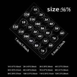 10 to 200 Sheets Nail Adhesive Tabs, Environmentally Waterproof Double-Side Nail Glue Sticker, For False Nails Press On Nails