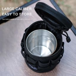 1/2pcs Camping Storage Bag S/L Lightweight Accessory Bag with Hanging Holes Lights Storage Bag with Handle Camping Supplies