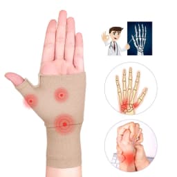 1pair Compression Wrist Thumb Band Belt Carpal Tunnel Hands Wrist Support Brace Strap Sleeve Golf Tenosynovitis Arthritis Gloves