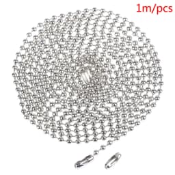 1PC New Original 100cm Stainless Steel Copper Switch Chain For Ceiling Fan Lights, Wall Lamp, Table Lamp, And Etc