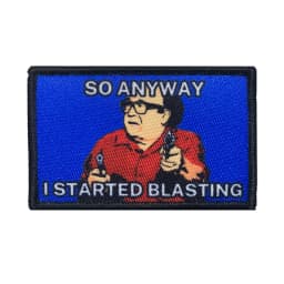 Task Failed Successfully|So Anyway I Started Blasting Meme Funny morale patch with hook and loop backing