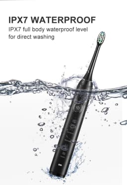 Sonic Electric Toothbrush Smart Ultrasonic Dental Teeth Whitening Rechargeable Adult Tooth Brush Sarmocare S100 With8 Brush Head