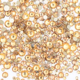 JUNAO 1400pcs Mix Size Mix AB Color Glass Rhinestone Flatback Crystal Stones Non Hotfix Strass Appliques For Nail Dress Crafts