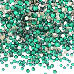 JUNAO 1400pcs Mix Size Mix AB Color Glass Rhinestone Flatback Crystal Stones Non Hotfix Strass Appliques For Nail Dress Crafts