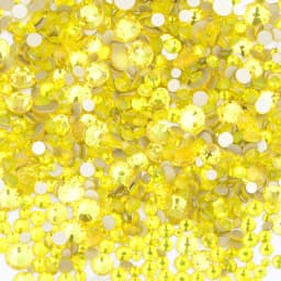 JUNAO 1400pcs Mix Size Mix AB Color Glass Rhinestone Flatback Crystal Stones Non Hotfix Strass Appliques For Nail Dress Crafts
