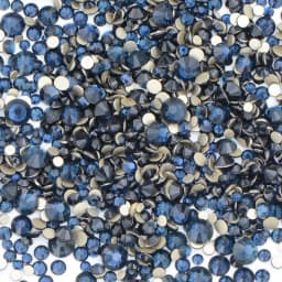 JUNAO 1400pcs Mix Size Mix AB Color Glass Rhinestone Flatback Crystal Stones Non Hotfix Strass Appliques For Nail Dress Crafts