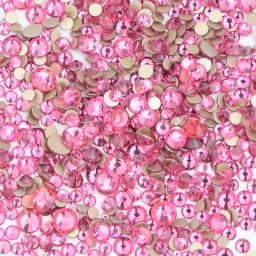 JUNAO 1400pcs Mix Size Mix AB Color Glass Rhinestone Flatback Crystal Stones Non Hotfix Strass Appliques For Nail Dress Crafts