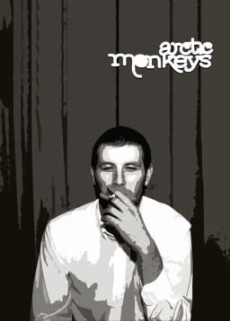 Vintage Arctic Monkeys Rock Band Music Cover Series Art Posters Canvas Painting Wall Prints Pictures for Living Room Home Decor
