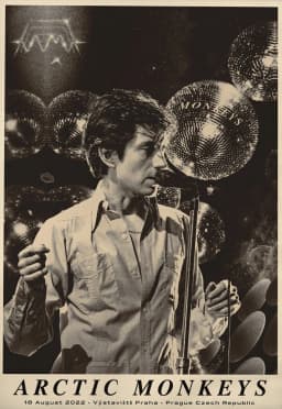 Vintage Arctic Monkeys Rock Band Music Cover Series Art Posters Canvas Painting Wall Prints Pictures for Living Room Home Decor