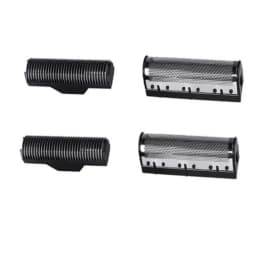 1Set Clipper Blade for Kemei Km-1102 Clipper Electric Shaver Parts Net Replacable and Durable Stainless Steel Material