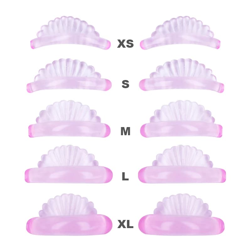 4/5/7 Pairs Silicone Eyelash Perm Pad Lifting Lashes Rods Shield Recycling 3D Eyelash Curler Accessories Applicator Makeup Tools
