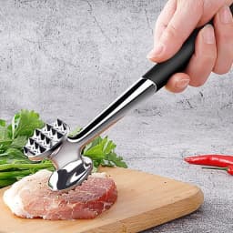 1pcs Hit The Meat Hammer Double-Sided Loose Meat Hammer Pork Steak Fluffy Tender Mince Hammer Creative Kitchen Tools