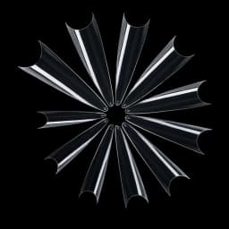 600pcs/bag Transparent Nature Press On Nails Tips Stiletto Fake Nail Acrylic Full Cover Artificial Nail Manicure Extension Tools