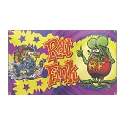 FLAGDOM 90x150CM 3X5FT Rat-Finks Choppers Flag Flying Banner for Decor Indoor Outdoor