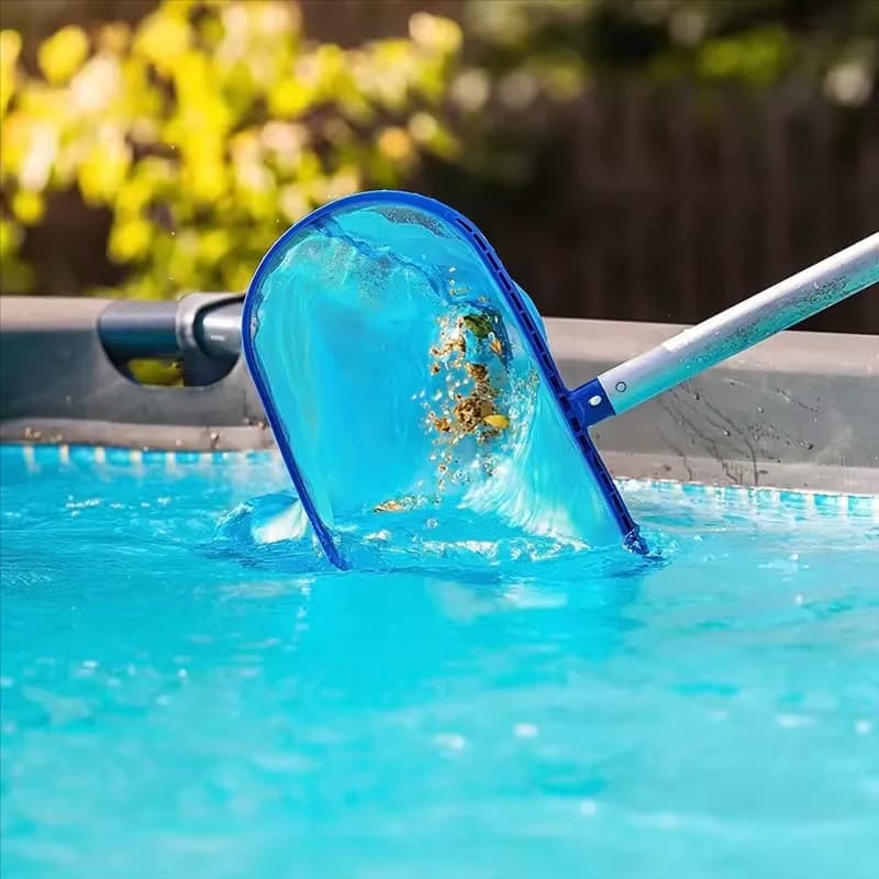1PCS Garbage Swimming Pool Tool Deep Water Leaf Picker Cleaning Equipment Fishing Net