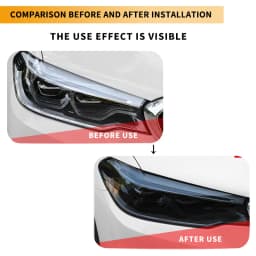 CAR PPF headlight tint film tph pu material car wrapping anti-scratch Protective for car lamp taillights black gray blue brown