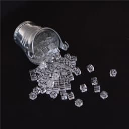 10g Small Ice Cubes Accessory Drink Miniature Pub Beer Ice Blocks DIY 1:12 Dollhouse Miniature Deco Parts Plastic Crafts