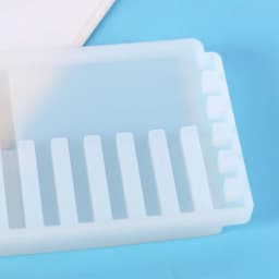 Adjustable Frame Bracket Silicone Epoxy Resin Mold DIY Drawer Divider Storage Shelves Craft Making Tools Home Decoration