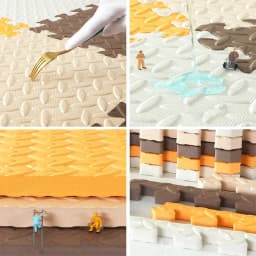 30*30cm Thicken Sports Gym Mat Protection EVA Leaf Grain Floor Mats Yoga Fitness Non-Slip Splicing Rugs Shock Room