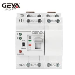 GEYA G2R Din Rail 2P 4P ATS Dual Power Automatic Transfer Switch Electrical Selector Switches Uninterrupted Power 63A 110V 220V