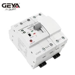 GEYA G2R Din Rail 2P 4P ATS Dual Power Automatic Transfer Switch Electrical Selector Switches Uninterrupted Power 63A 110V 220V