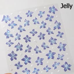 1pcs 5D Exquisite White Flower Nail Art Stickers 2024 Kawaii Flower Nail Decoration Decals Self Adhesive Slider DIY Accessories