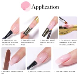 UR SUGAR 150g Quick Extension Gel Pink Jelly Milky White Camouflage Finger French Hard Gel UV LED Gel Nail Art Design Manicure