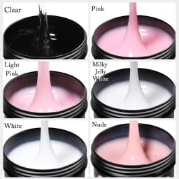 UR SUGAR 150g Quick Extension Gel Pink Jelly Milky White Camouflage Finger French Hard Gel UV LED Gel Nail Art Design Manicure