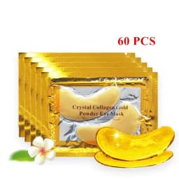 50/60/80/100 Pcs Crystal Collagen Gold Eye Mask Anti Dark Circles Beauty Patches For Eye Skin Care Korean Cosmetics