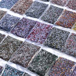 High Quality Bulk Hotfix Rhinestones Ss6-ss30 Стразы Flatback Stones Glitter Crystal And Strass For Diy Nail Accessories