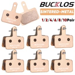 BUCKLOS Sintered-Metal MTB Brake Pads for B01S B05S Bicycle Hydraulic Disc Brake Pads Metallic Bike Brake Pad Mountain Bike Part