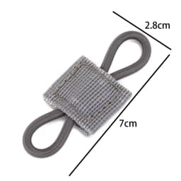 5/10Pcs Antenna Binding Buckle Outdoor Tactical Molle System Backpack Vest Accessories Tactical Buckle Fixed Binding Retainer