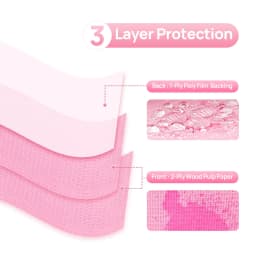 20Pcs Disposable Nail Art Table Towel 13"x18" - 3 Ply Tattoo Bib Sheet for Patients Dentist or Medical Tray Cover and Nail Table